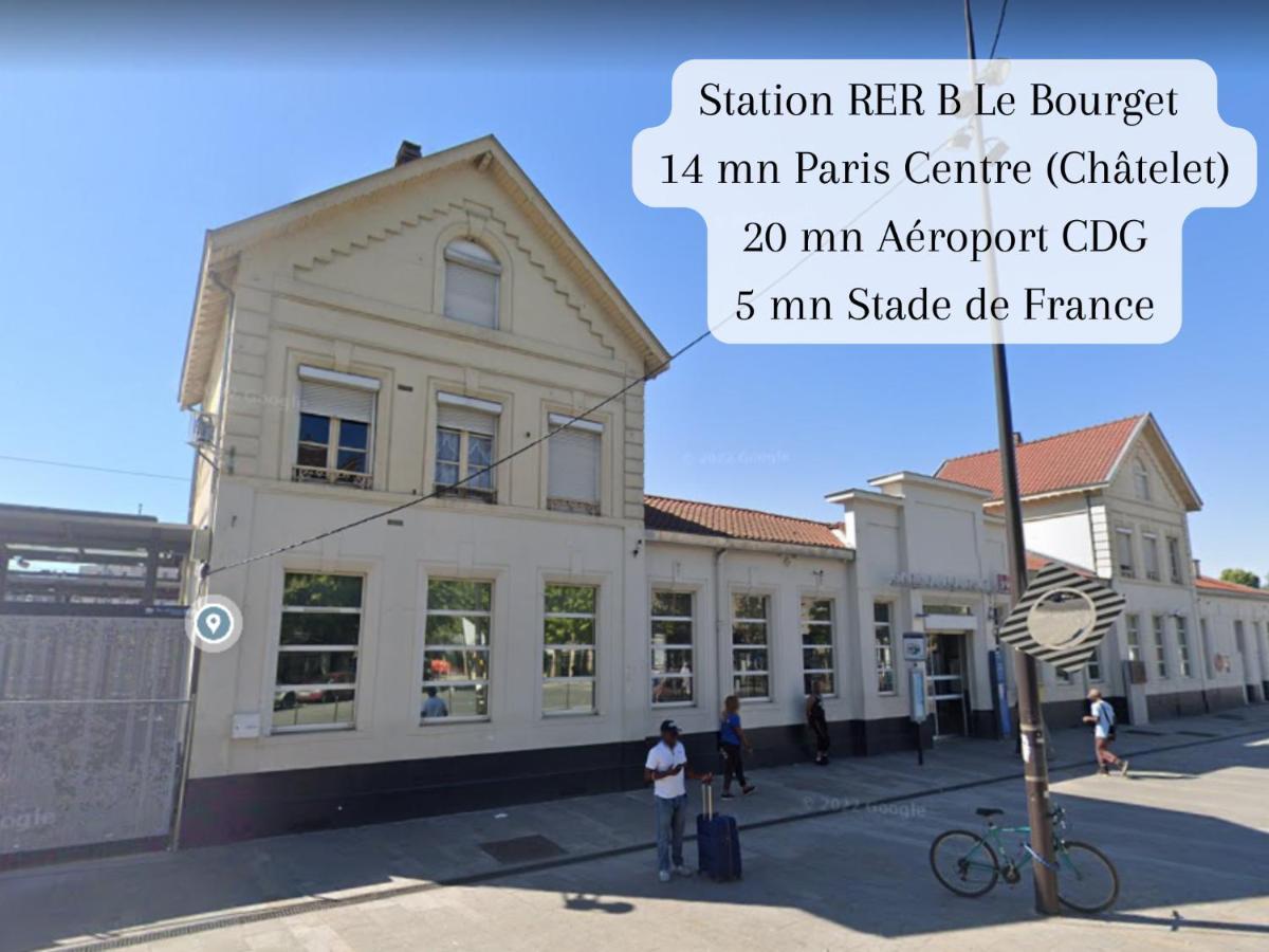 Disponible - Appartement Entier - 10Mn Rer B Aeroport Cdg - Paris Gare Du Nord, T11 Express, Le Bourget, Tout Equipe, Netflix Gratuit, 3 Personnes, 4Eme Etage, Escaliers, Parc Des Expositions, Parking Rue Gratuit Apres 19H Drancy Exterior foto